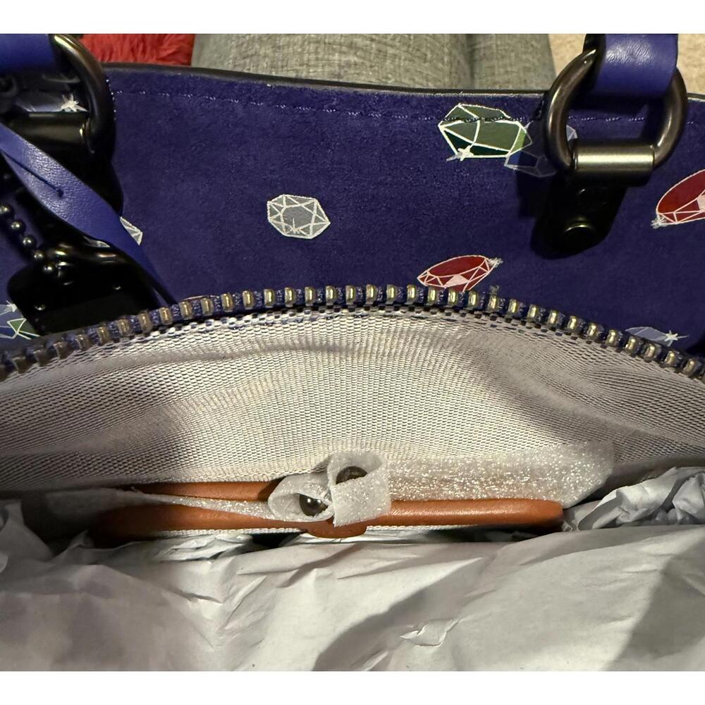 RARE Coach 1941 NWT Disney X Coach Rogue Bag-Dark Fairy Tale (Snow White) - Picture 12 of 13